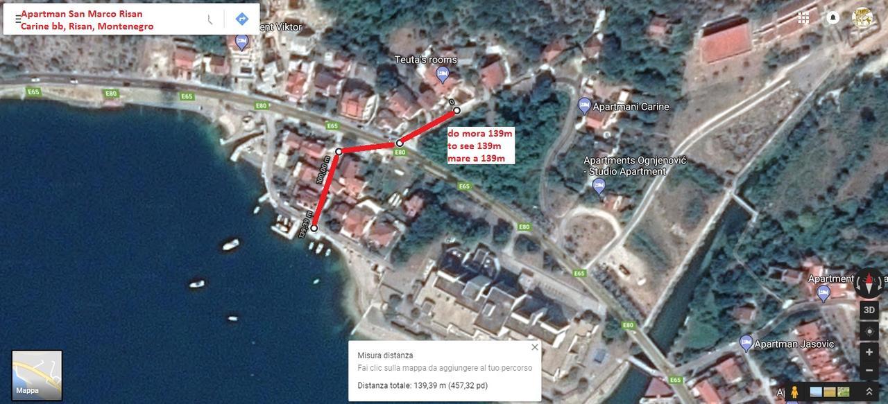 Apartment San Marco Risan Zewnętrze zdjęcie